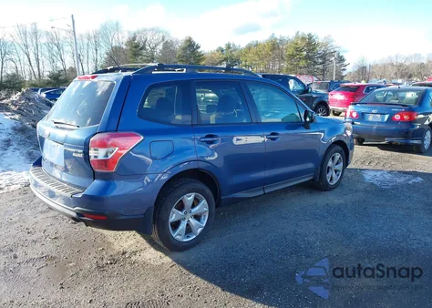 2014 Subaru Forester 2.5I Premium из США, поврежденный, VIN JF2SJAEC3EH532576